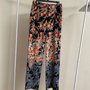 BCBG Max Azria Landon Floral Pants
